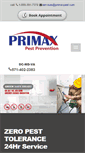Mobile Screenshot of primaxpest.com